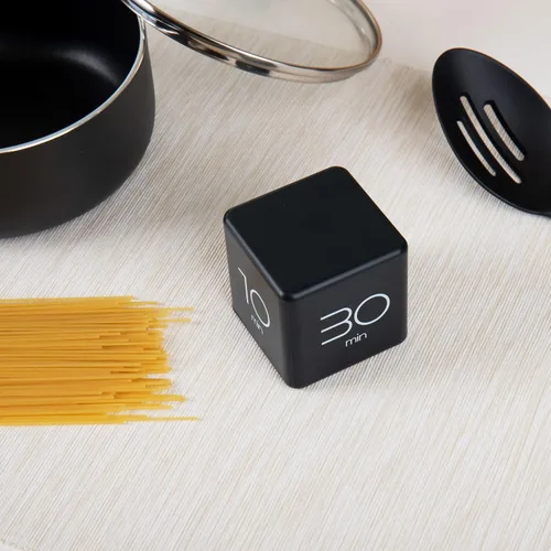 Miniatura 5 de Mind Reader Temporizador de productividad, cuatro ajustes de tiempo, 2 ajustes de volumen, portátil, motivador, sonido cronómetro, versátil, negro
