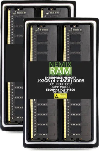 Miniatura 6 de NEMIX RAM 64 GB (2 x 32 GB) DDR5 5600 MHz PC5-44800 2Rx8 1.1V CL46 288-PIN ECC sin búfer UDIMM KIT compatible con GIGABYTE Z890 AORUS Xtreme AI TOP