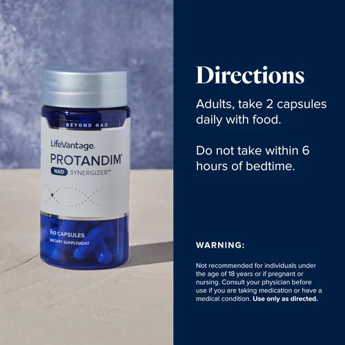 Miniatura 6 de LifeVantage Protandim - Sinergizador NAD, suplemento NAD para energía, estado de ánimo, apoyo saludable al envejecimiento, activación de sirtuina