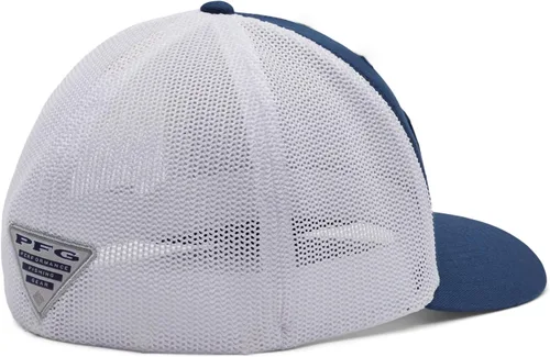Miniatura 80 de Columbia - Gorra de malla con bandera con árboles unisex para adultos, corona alta