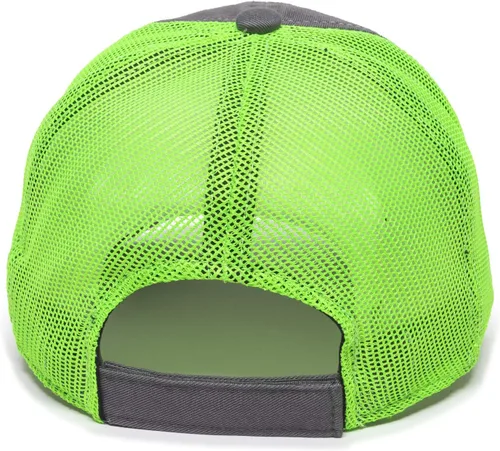 Miniatura 4 de Gorra para Exterior con Malla en la Parte Posterior Carbón/verde neón