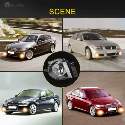 Miniatura 6 de TangMiGe Luces Antiniebla para BMW Serie 3 (323i 325i 325xi 328i xdrive 330xi 335d 335i 328xi 335xi 330i Sedán E90 / Wagon E91)