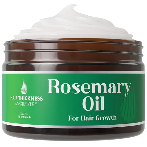 Miniatura 8 de Aceite de romero para el crecimiento del cabello para mujeres, hombres. Fortalece e hidrata el adelgazamiento, el cabello seco para un cuero