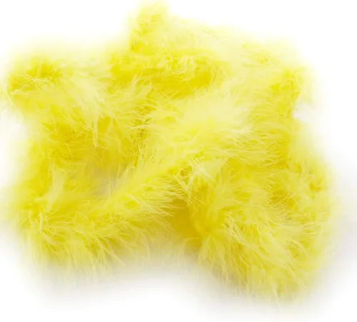 Miniatura 21 de HairBow Center LLC Boa de plumas de marabú flaco - 2 yardas - Negro