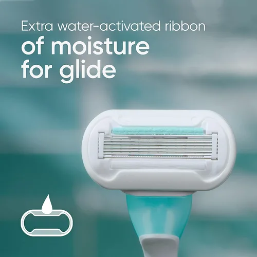 Miniatura 3 de Gillette Venus Maquinillas de afeitar desechables extra suaves y sensibles para mujeres con piel sensible, 2