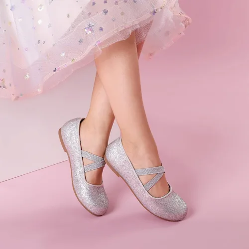 Miniatura 2 de DREAM PAIRS Zapatos de vestir de bailarina Mary Jane para niñas