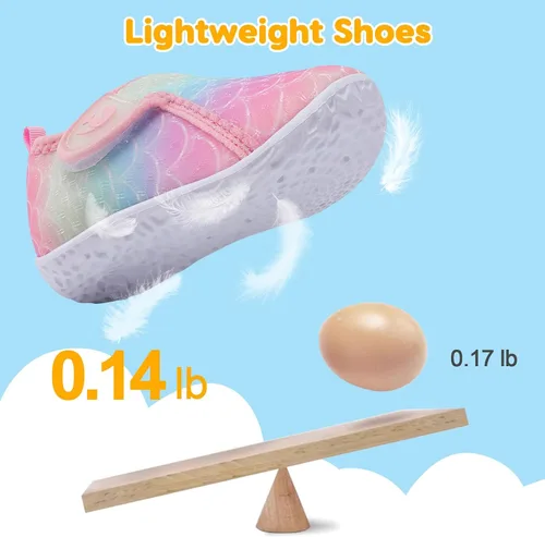 Miniatura 53 de FEETCITY Baby Boys Girls Water Sport Shoes Barefoot Kids Aqua Socks Quick-Dry Beach Swim Pool Shoes