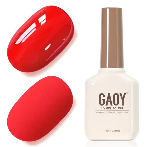 Miniatura 43 de GAOY - Esmalte de uñas de gel marrón, 16ml de esmalte de gel para quitar por remojo, curado con luz UV para arte de uñas, manicura DIY en casa, 2088