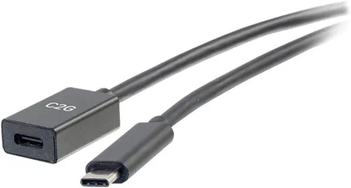 Miniatura 4 de Legrand - C2G - Cable de extensión USB C 5G, cable de extensión corto USB, cable de extensión USB negro, cable de extensión USB de alta velocidad