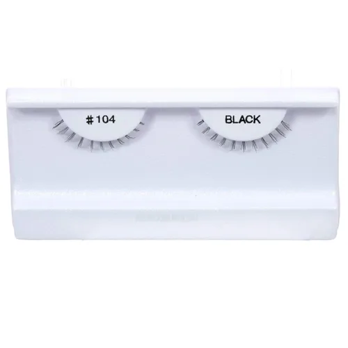 Miniatura 19 de 100 pares de pestañas postizas 100% cabello humano negro natural #747S Negro-747S