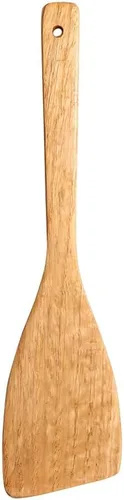 Espátula de madera para cocinar, espátula de cocina de mango largo, pala de arroz, espátula antiadherente, cucharas de madera, raspador, cuchara de