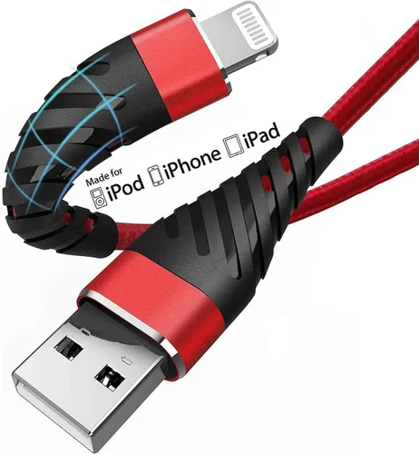 Miniatura 20 de Cable de carga para iPhone de 3 pies para [certificado MFi de Apple], (paquete de 2) cable Lightning CyvenSmart de 3 pies, cable de carga rápida