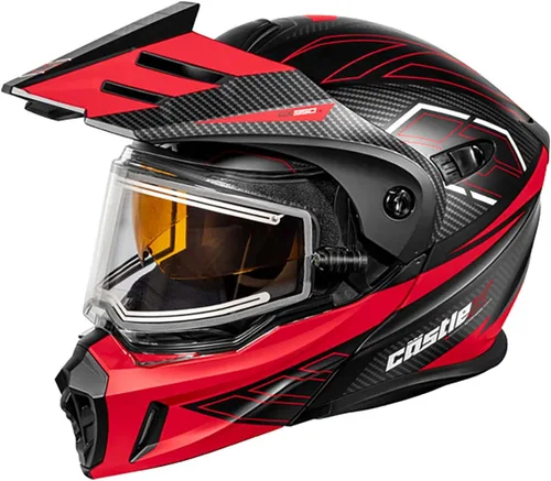 Miniatura 5 de Castle X CX950 V2 Wake - Casco eléctrico modular para nieve (rosa brillante glo/negro - Extra Pequeño)