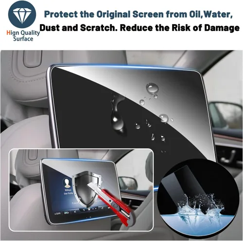 Miniatura 7 de Protector de pantalla de clase S para Mercedes Clase S W223 de 12.8 pulgadas, pantalla táctil Mercedes-Benz Clase S, accesorios de vidrio templado