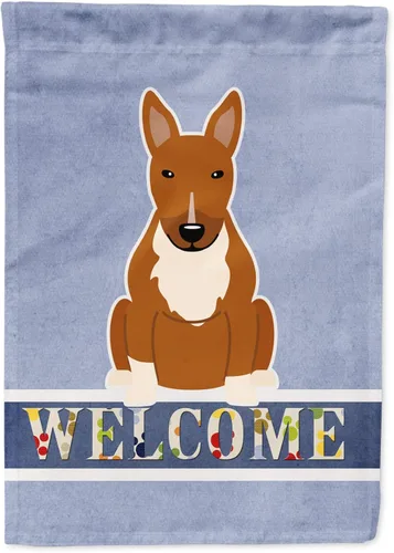 Miniatura 204 de Caroline's Treasures BB5622GF Airedale - Bandera de bienvenida para jardín, bandera decorativa para patio, exteriores, patio, parterres
