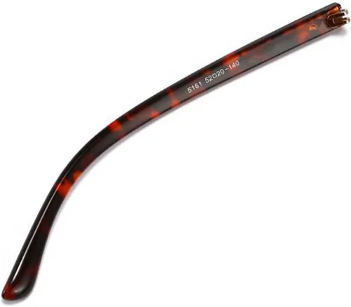 Miniatura 2 de Brazo de repuesto para gafas, 1 par de lentes de plástico para lentes de sol, color estampado de leopardo