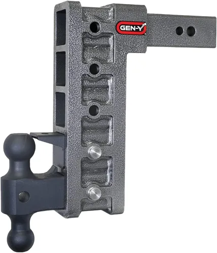 Miniatura 12 de GEN-Y Hitch Enganche de caída ajustable de 6 pulgadas con doble bola GH-0161, GH-0162 bloqueo de punta para receptor de 2.5 pulgadas - Capacidad