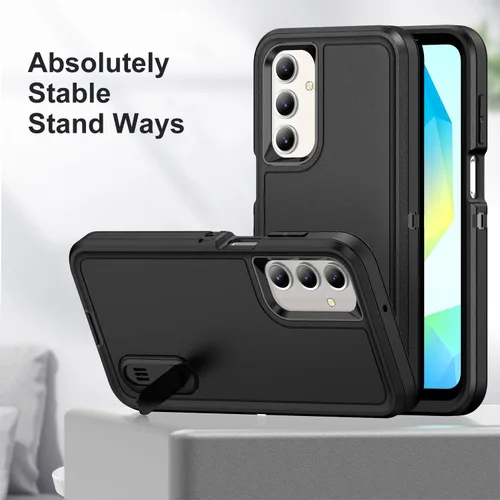 Miniatura 3 de IDweel Funda rígida para Samsung Galaxy A16 5G de 6.7 pulgadas, resistente a los golpes, antiarañazos, ajuste delgado, ligera, duradera, con función