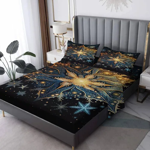 Miniatura 11 de Sábanas de pájaro tamaño individual – Sábanas y fundas de almohada de loros – 100% microfibra, estampado de alta cantidad de hilos, sábana encimera
