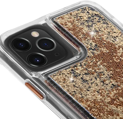 Miniatura 8 de Case-Mate - WATERFALL - Funda con purpurina para iPhone 11 Pro - 5.8 pulgadas - Oro