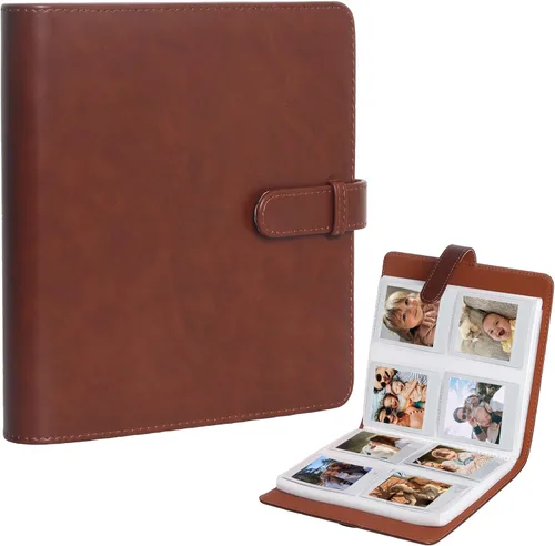 Miniatura 8 de Álbum de 64 bolsillos para cámara instantánea Fujifilm Instax Square, color negro Square Photo Album for Fujifilm Instax SQ40/1/6/10/20/SP-3