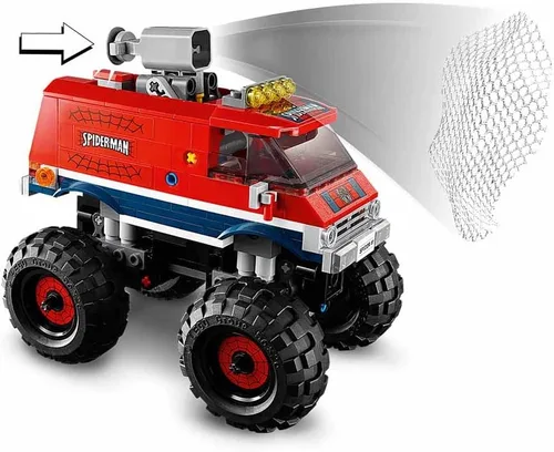Miniatura 5 de LEGO Marvel Spider-Man: Spider-Man's Monster Truck vs. Mysterio 76174; genial regalo de cumpleaños coleccionable para niños, nuevo 2021 (439 piezas)