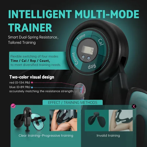 Miniatura 2 de Entrenador de muslos Kegel para hombres, dispositivos de ejercicio de suelo pélvico con correas de piernas, ejercitador interno de muslos de 360°