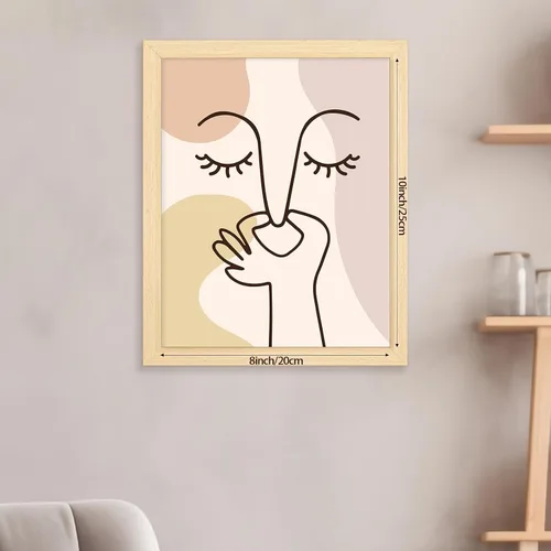 Miniatura 4 de TUXVAKY Arte de Pared de Baño Decoración Boho Imágenes de Arte de Pared Graciosas Carteles de Decoración de Pared de Baño