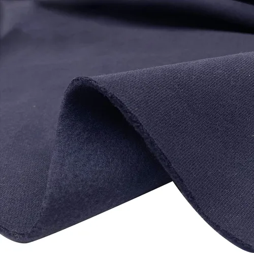 BAWHO Mooie Sweatshirt Fleece Stof Hoodie Gebreide Dikke Dikke Dikke Plus Fleece Comfortabel Ademende Modieus Voor Het Naaien Van ShirtsBlauwe
