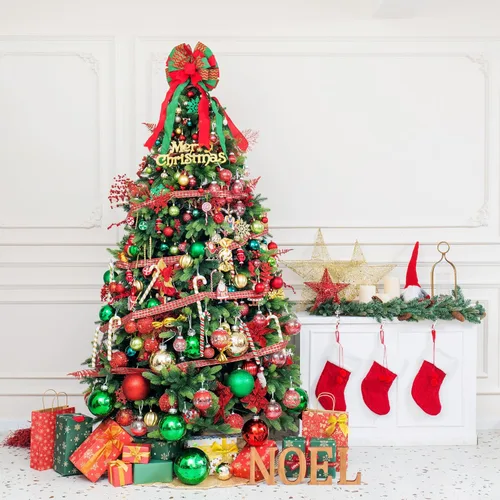 Miniatura 7 de XmasExp - Juego de 24 adornos de bola de Navidad mini irrompibles, adornos para árbol de Navidad, bolas de árbol de Navidad de 30 mm/1.18 pulgadas