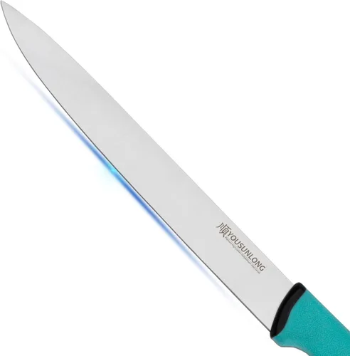 Miniatura 4 de YOUSUNLONG Cuchillo de trinchar de 8 pulgadas – Hoja de acero de molibdeno de alto carbono – Cuchillos para cortar carne – Mango ergonómico