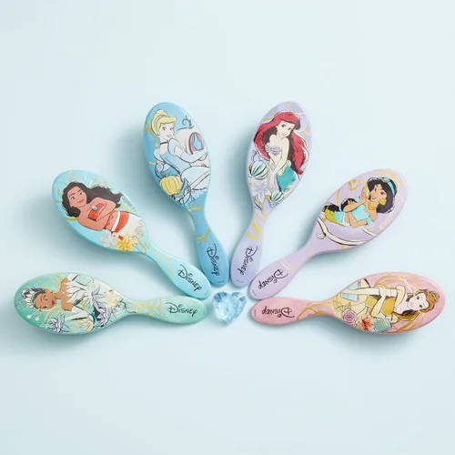 Miniatura 12 de Wet Brush Disney Original Cepillo Desentangelante, Ariel (Princesa Elegante), con cerdas IntelliFlex ultra suaves, cepillo de desenredar que se
