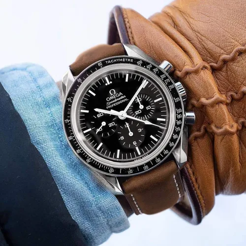 Miniatura 3 de Ritche - Correa de reloj de cuero de liberación rápida, 18, 19, 20, 21, 22, 23 y 24mm