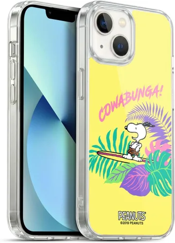 Miniatura 176 de Head Case Designs Peanuts Tropical Surf Snoopy Aloha Disco Gel Funda con licencia oficial [protección de grado militar] compatible con Apple iPhone