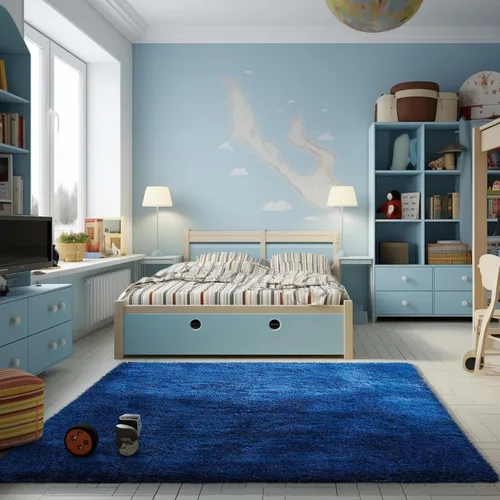 Miniatura 114 de Ophanie Alfombra Verde de Césped, Alfombras de Área para Dormitorio, Alfombra Shag Esponjosa de 4x6 pies, Suave Peluda Afelpada Linda para Niños 7