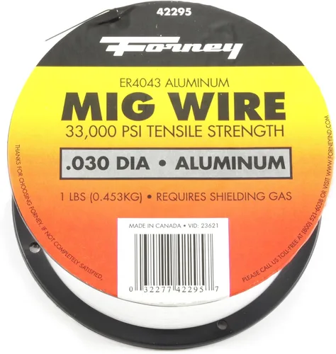 Miniatura 3 de Forney 42295 Mig Alambre, aleación de aluminio ER4043, diámetro .030, carrete de 1 libra