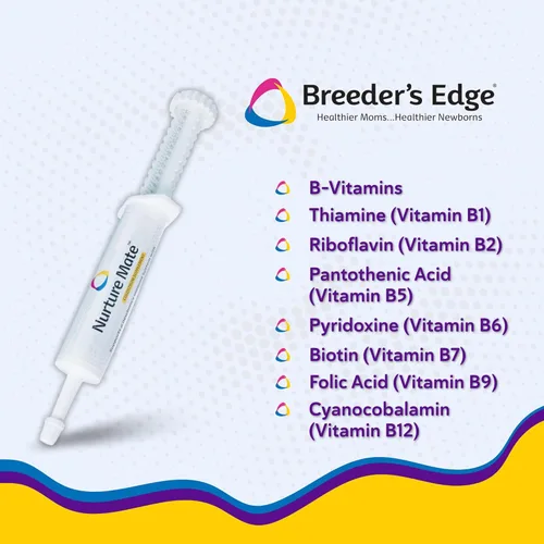Miniatura 4 de Revival Animal Health Breeder's Edge Nurture Mate - Suplemento de calostro para cachorros y gatitos, perros, gatos, 1.0 fl oz de pasta