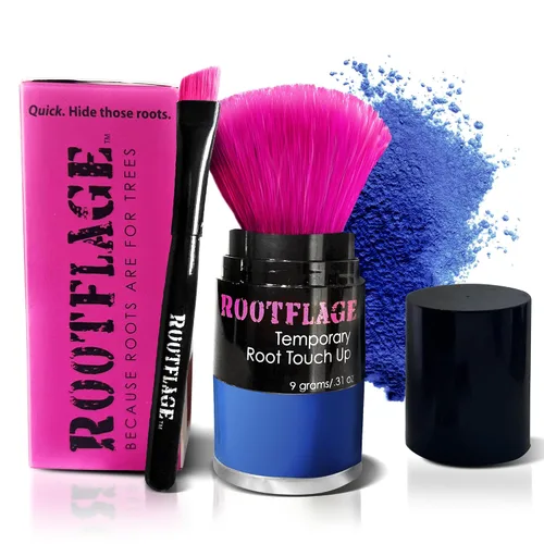 Miniatura 9 de Rootflage Tinte temporal para el cabello de color rosa, champú en polvo de color rosa, funciona en cabello oscuro (01 Pink Parade) 0.31 onzas 01