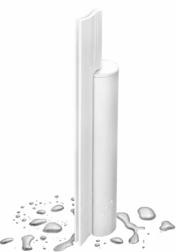 Miniatura 7 de Cleret Escobilla de baño clásica de doble hoja, color blanco