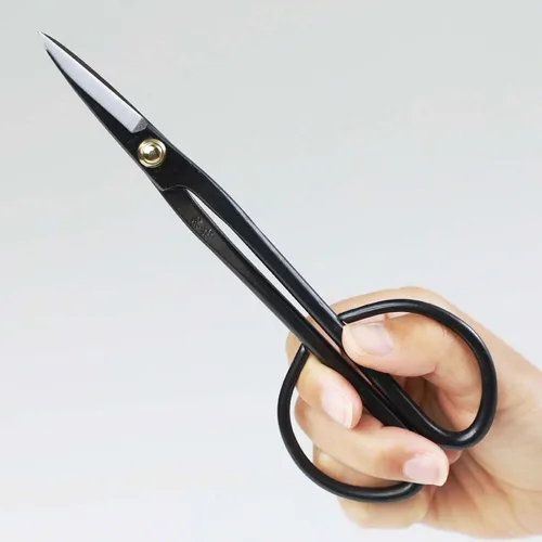 Miniatura 4 de Hanafubuki Wazakura Twig - Tijeras de bonsái fabricadas en Japón, 7 pulgadas (7.087 in), herramientas japonesas de jardín de bonsái, tijeras