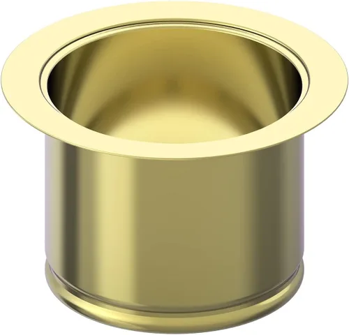 Miniatura 10 de BOTEMY Brida extendida para eliminación de basura con cesta y tapón colador, brida profunda de fregadero de cocina de acero inoxidable 304