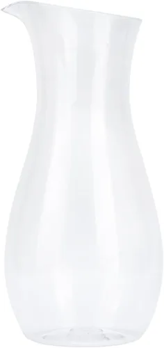 Miniatura 5 de Jarra de vidrio acrílico, jarra de limonada transparente, recipientes de plástico para jugo, botella alta de vidrio de leche para té helado, jugo