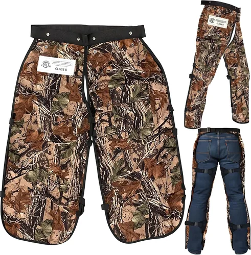 Miniatura 10 de MGP SUPPLY Apron Style Chainsaw Chaps with Pocket & Adjustable Waist Lightweight Class B Protective Safety Equipment