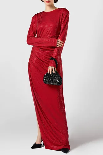Miniatura 5 de BABEYOND Bolsos de noche para mujer, estilo vintage, con lentejuelas, con purpurina, triángulo, para fiesta de los años 20, baile de graduación, boda