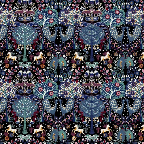 Miniatura 5 de Vera Bradley Monedero Glenna de algodón para mujer
