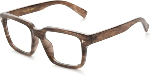 Foster Grant Estilos para Y.O.U. San Diego - Gafas con bloqueo de luz azul para hombre, color oliva, ancho de lente: 2.087 in, puente: 0.787 in,