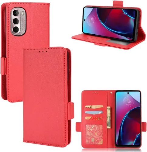 Miniatura 83 de Funda de piel sintética compatible con Motorola Moto E22 4G, funda de piel sintética compatible con Motorola Moto E22i 4G, color negro