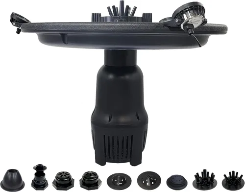 Miniatura 13 de HALF OFF PONDS Fuente flotante - 1 aireador de estanque HP, cable de 100 pies - Bomba de agua de 15,000 GPH - 13 patrones de pulverización - Luces
