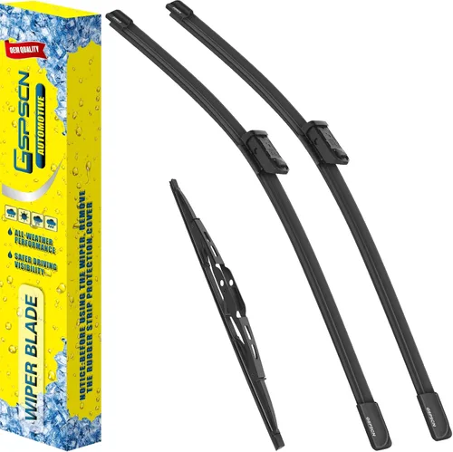 Miniatura 20 de GSPSCN 2 limpiaparabrisas de repuesto para Cooper R55, R56, R57, 2013, 2014, 2015, 19 + 18 pulgadas (juego de 2)