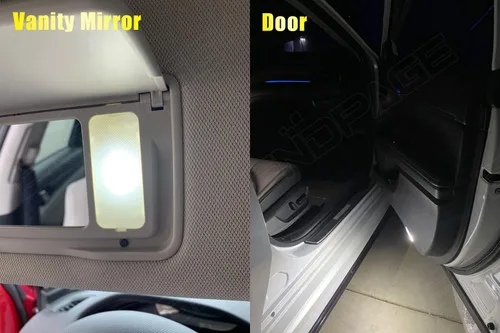 Miniatura 4 de Avalon - Kit de 13 luces LED para interiores Toyota Avalon 2013 2014 2015 2016 2017 2018 blanco 6000K paquete de iluminación LED interior + luces